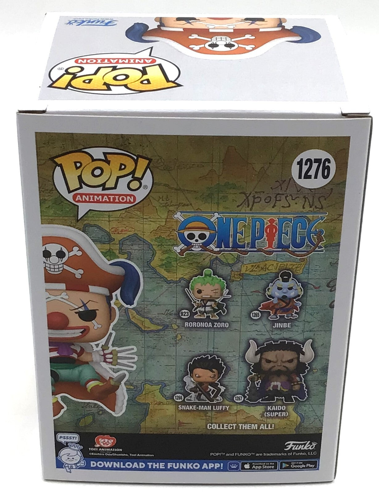Funko Pop! One Piece Buggy The Clown #1276 Special Edition with POP Protector