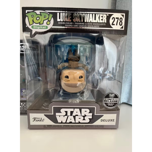 Limited Edition Funko Pop NFT Digital Star Wars Luke Skywalker /1980 (GRAIL)