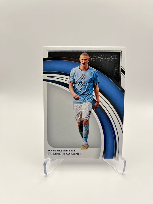 2022-23 Immaculate Collection Erling Haaland Silver /49 Manchester City