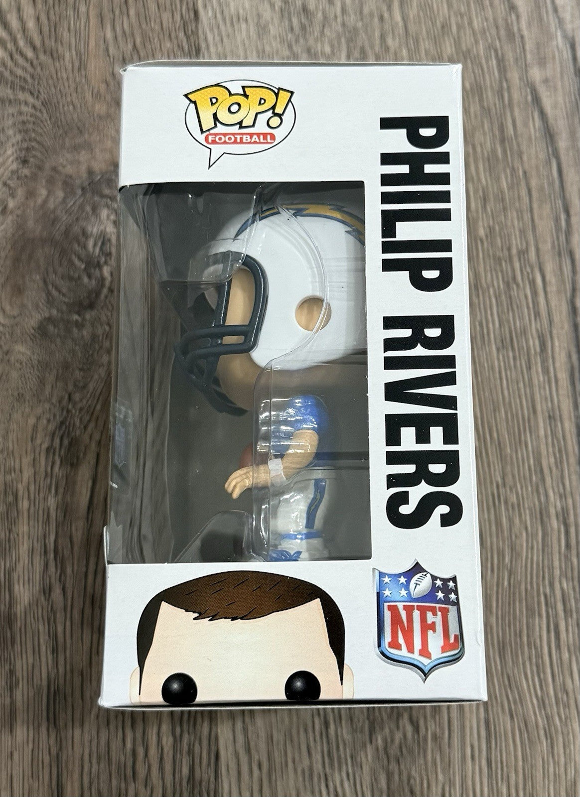 Funko Pop! NFL San Diego Charger - Philip Rivers #12 Vaulted w/ Protector