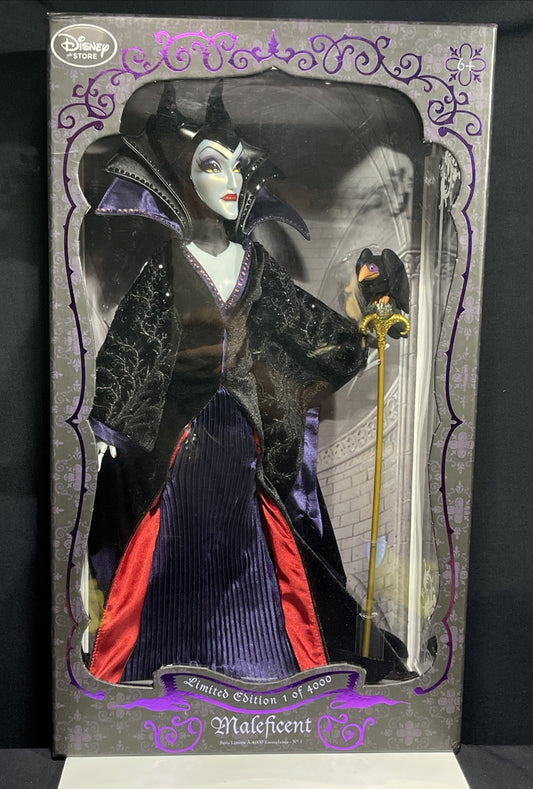 Maleficent, Disney Store Limited Edition, LE Doll 17", Sleeping Beauty 4000