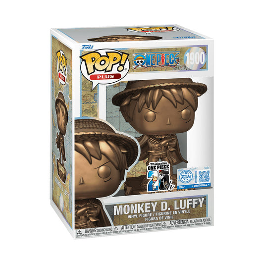 Funko Pop! Plus: One Piece 25th Anniversary - Monkey D. Luffy Statue Bronze #190