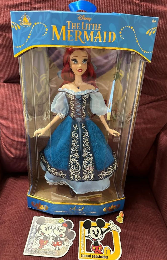 Disney Limited Edition The Little Mermaid Ariel 17” NRFB  Anniversary Doll