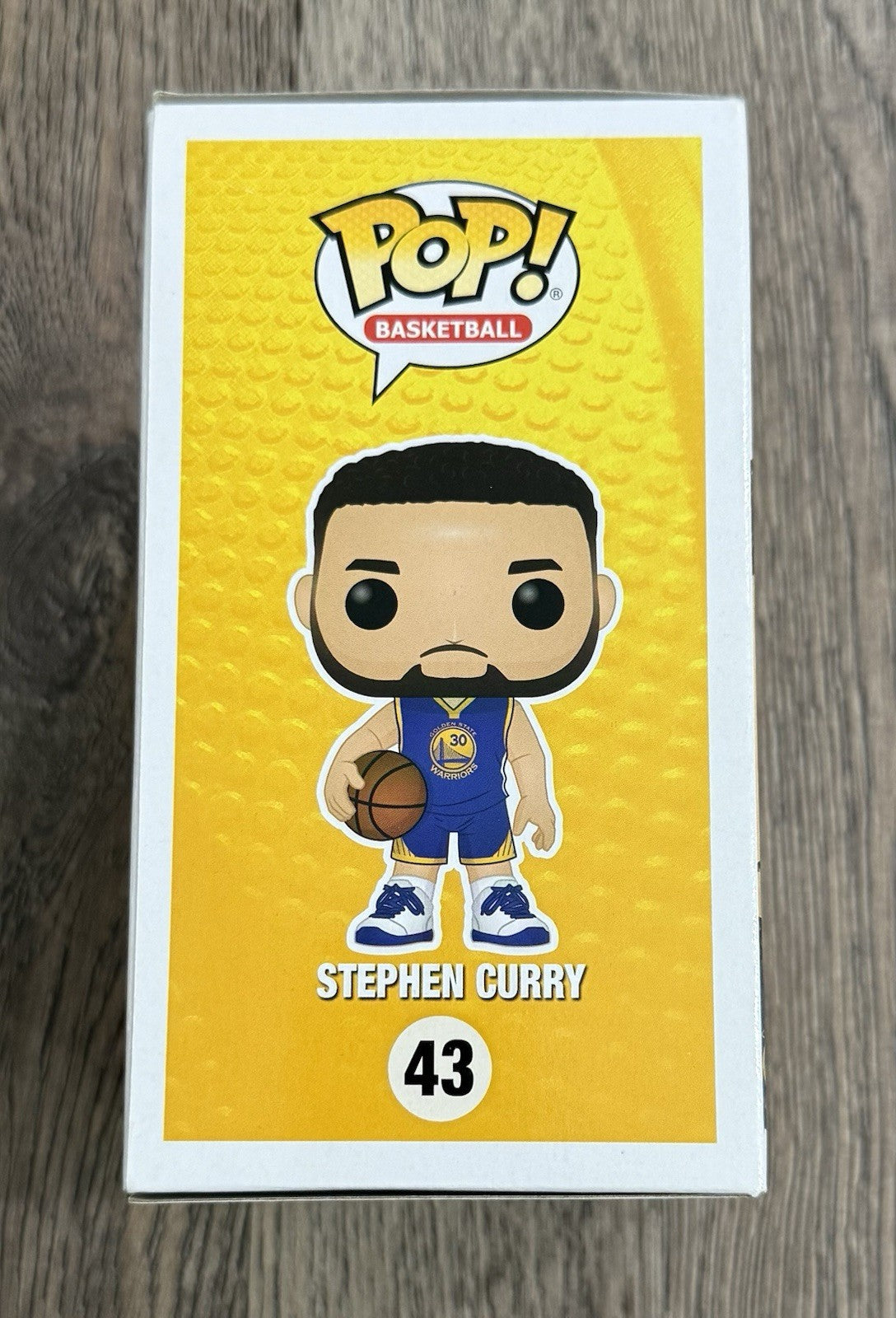 Funko Pop! NBA Golden State Warriors: Stephen Curry #34 Fanatics BOX DAMAGE