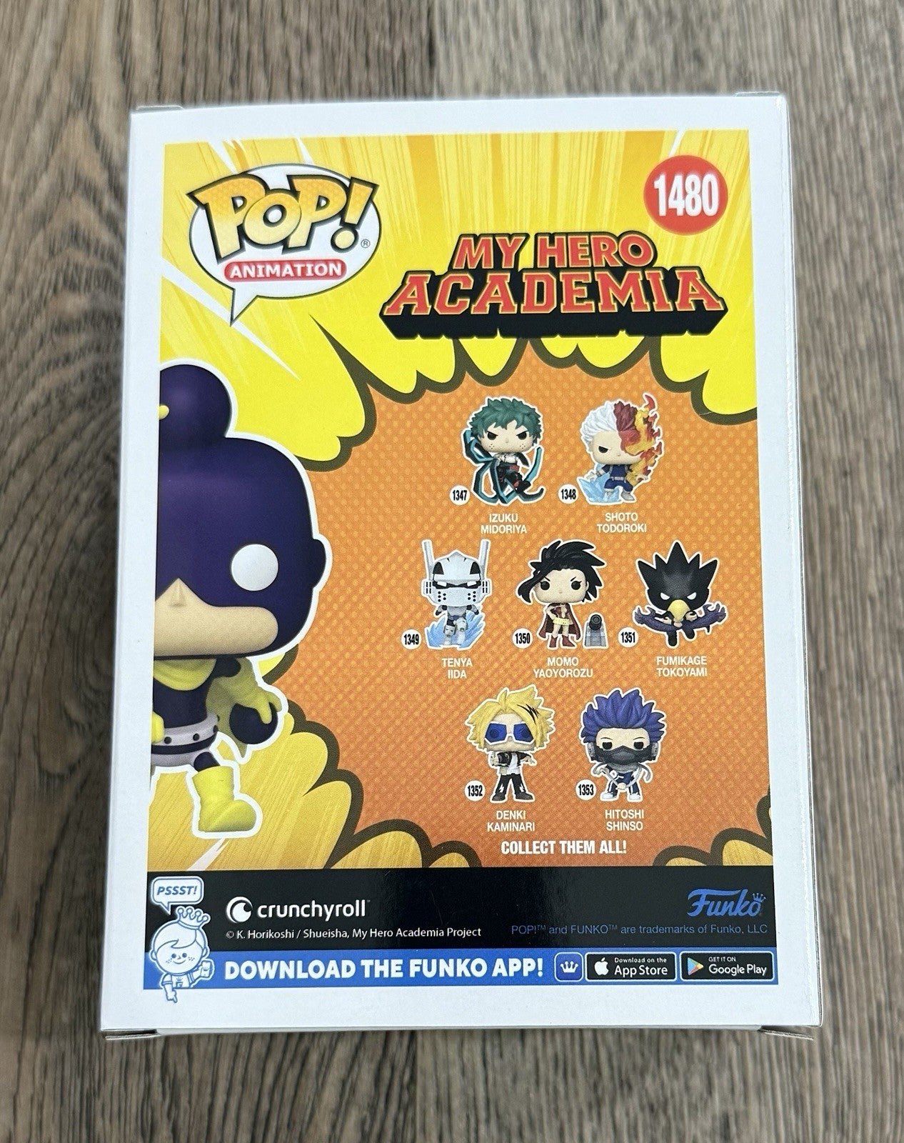 Funko Pop! My Hero Academia: Minoru Mineta #1480 GITD CHASE Chalice Collectibles