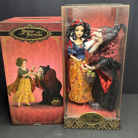 Disney Designer Limited Edition Snow White And The Witch Hag Doll