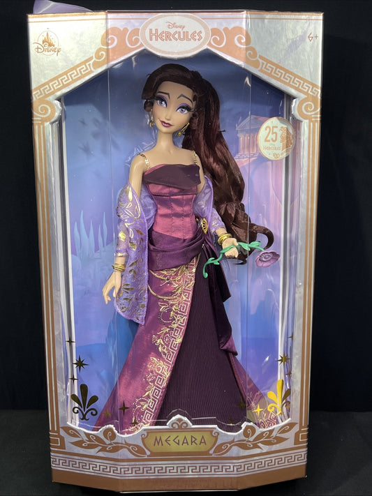 Disney Limited Edition Megara 25th Anniversary Doll Hercules #1715 / 7200