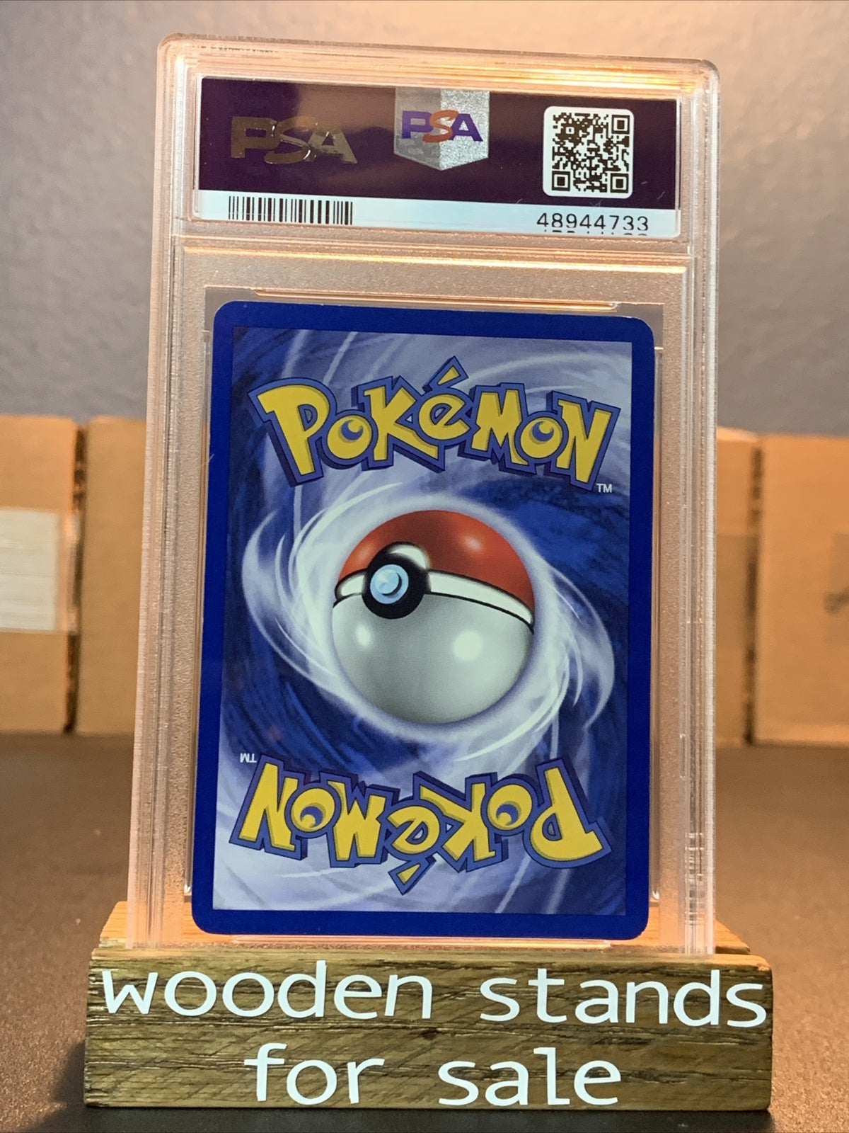 PSA 8 NM-MT Rainbow Energy 17/82 1st Edition Team Rocket Set Holo Pokemon Card
