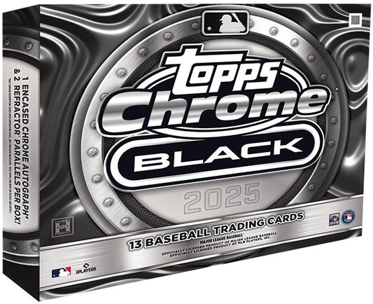 2025 Topps Chrome Black Hobby Box