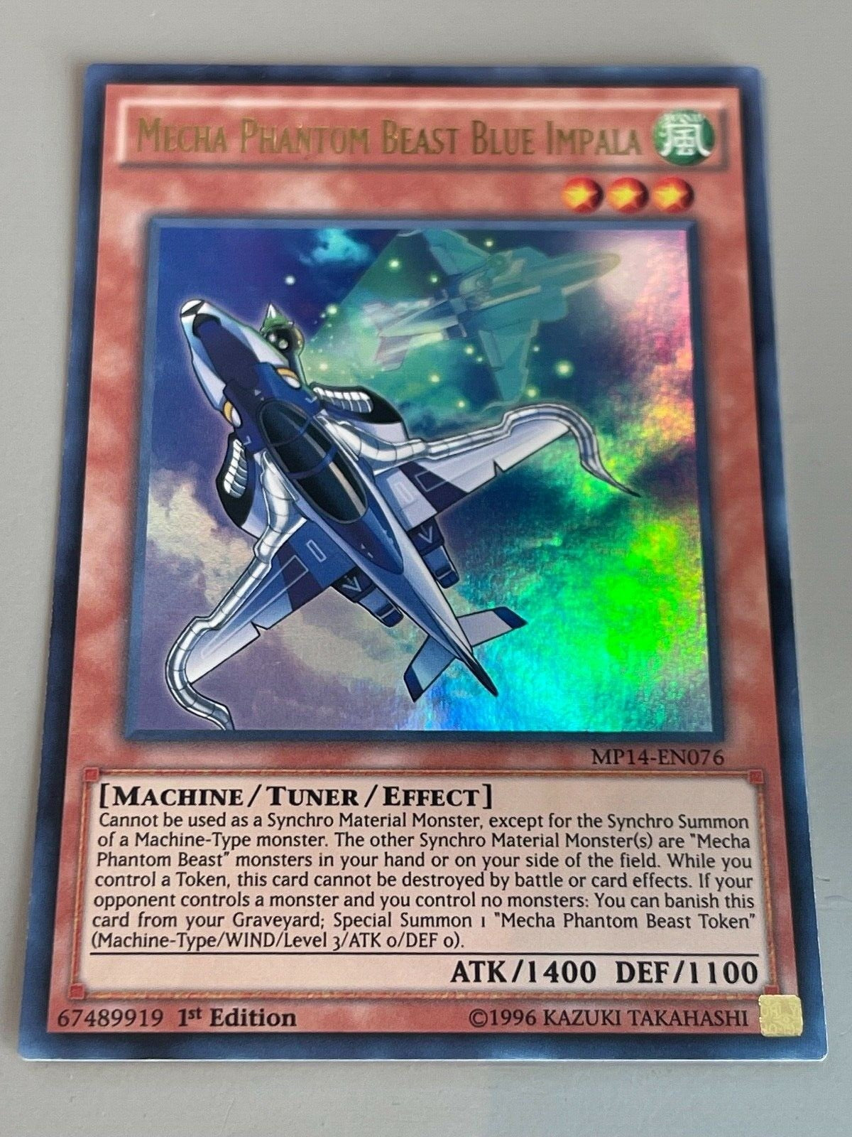 Yugioh RANK-UP-MAGIC NUMERON FORCE MP14-EN101 1st Edition Ultra Rare+Mecha-Holo