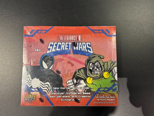 2024 Upper Deck MARVEL ALLEGIANCE SECRET WARS TRADING CARDS Sealed HOBBY BOX