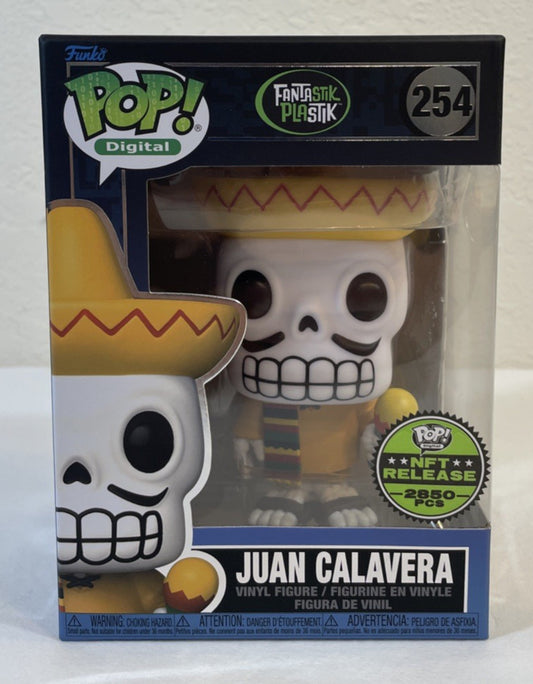 Funko Pop! Vinyl: Digital Fantastik Plastik Juan Calavera #254 w/Protector