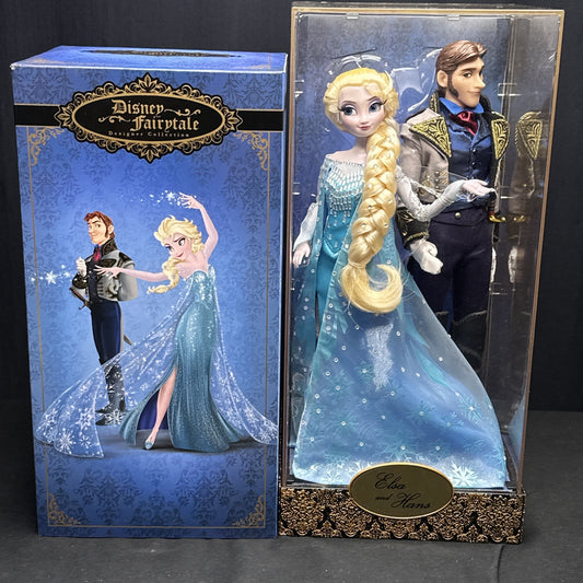 Disney Designer Fairytale Elsa And Hans Dolls Limited Edition 6000 #2091