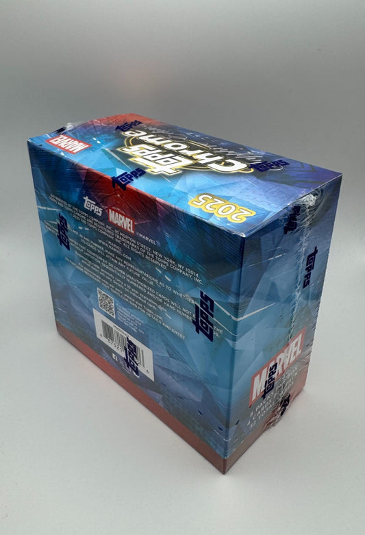 2025 Topps Chrome Sapphire Marvel Hobby Box Sealed BRAND NEW SHIPS FAST