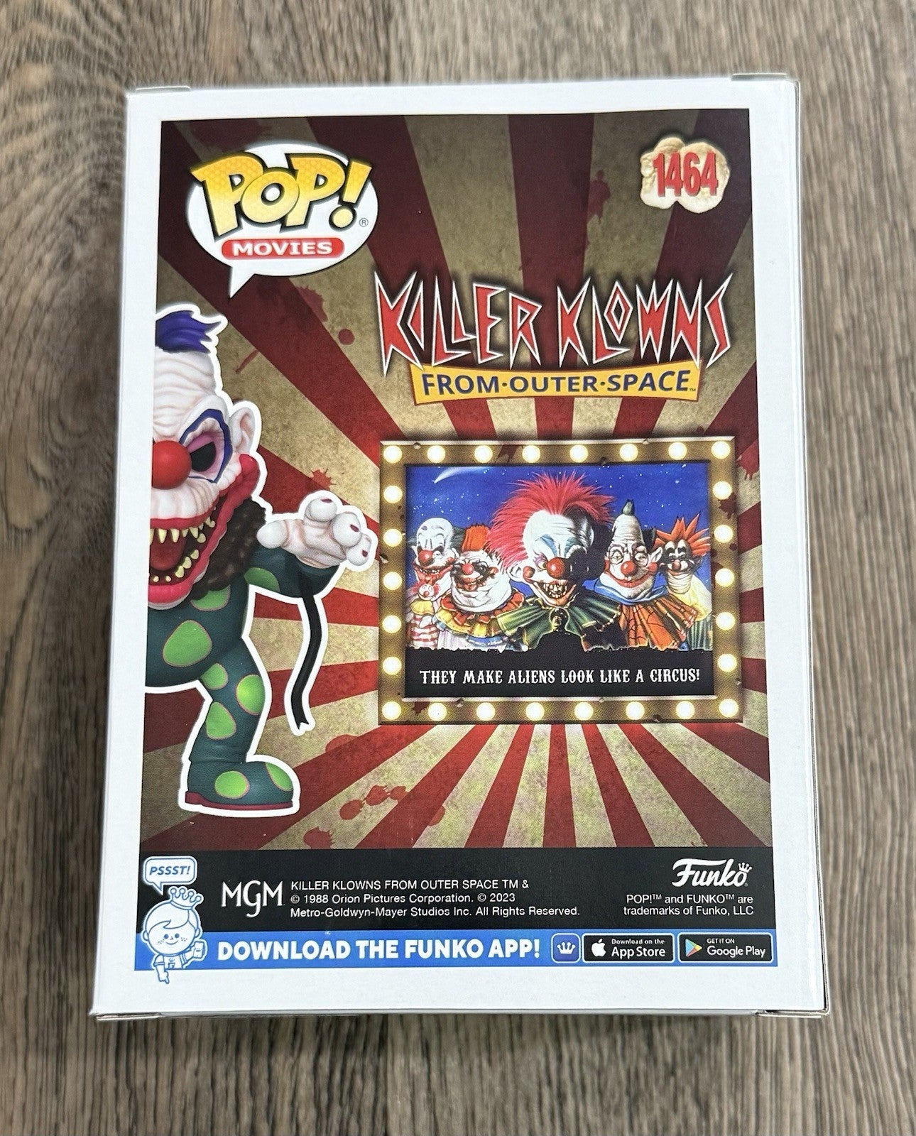 Funko Pop! Killer Klowns From Outer Space: Jojo The Klownzilla #1464 Hot Topic