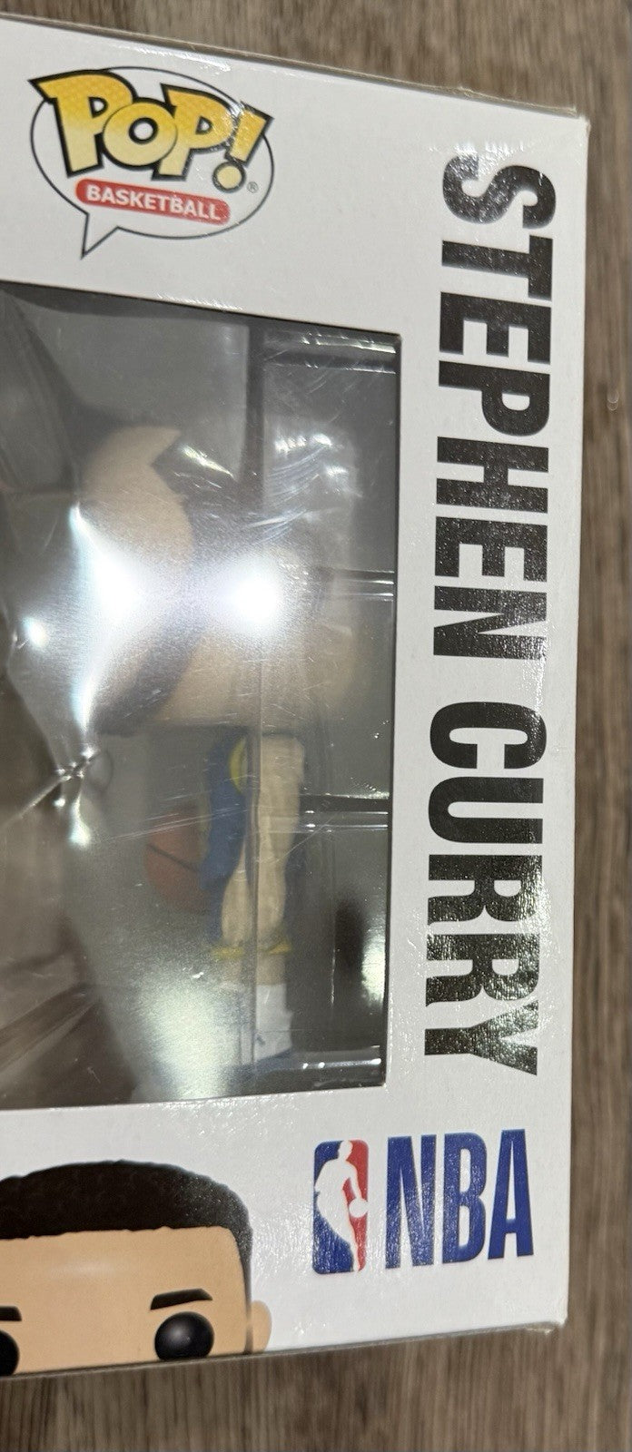 Funko Pop! NBA Golden State Warriors: Stephen Curry #34 Fanatics BOX DAMAGE