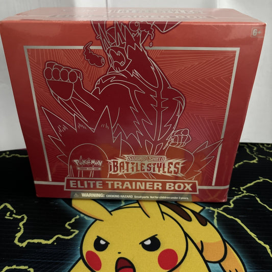 Pokemon Battle Styles Elite Trainer Box FACTORY SEALED!!