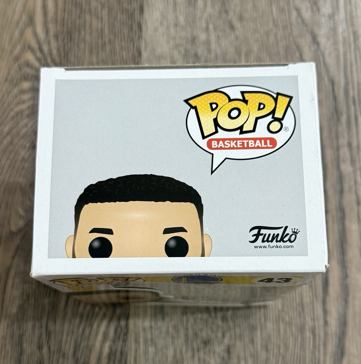 Funko Pop! NBA Golden State Warriors: Stephen Curry #34 Fanatics BOX DAMAGE