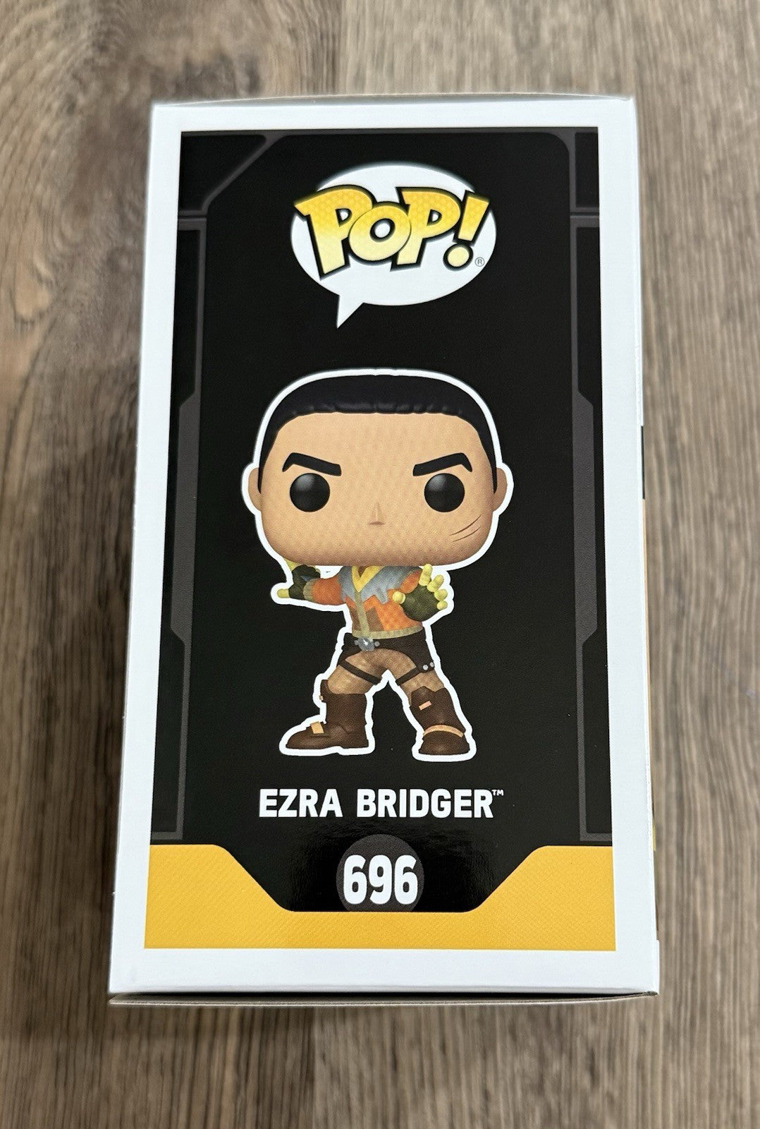 Funko Pop! Star Wars Rebels Ezra Bridger #696 Toy Temple Exclusive w/ Protector