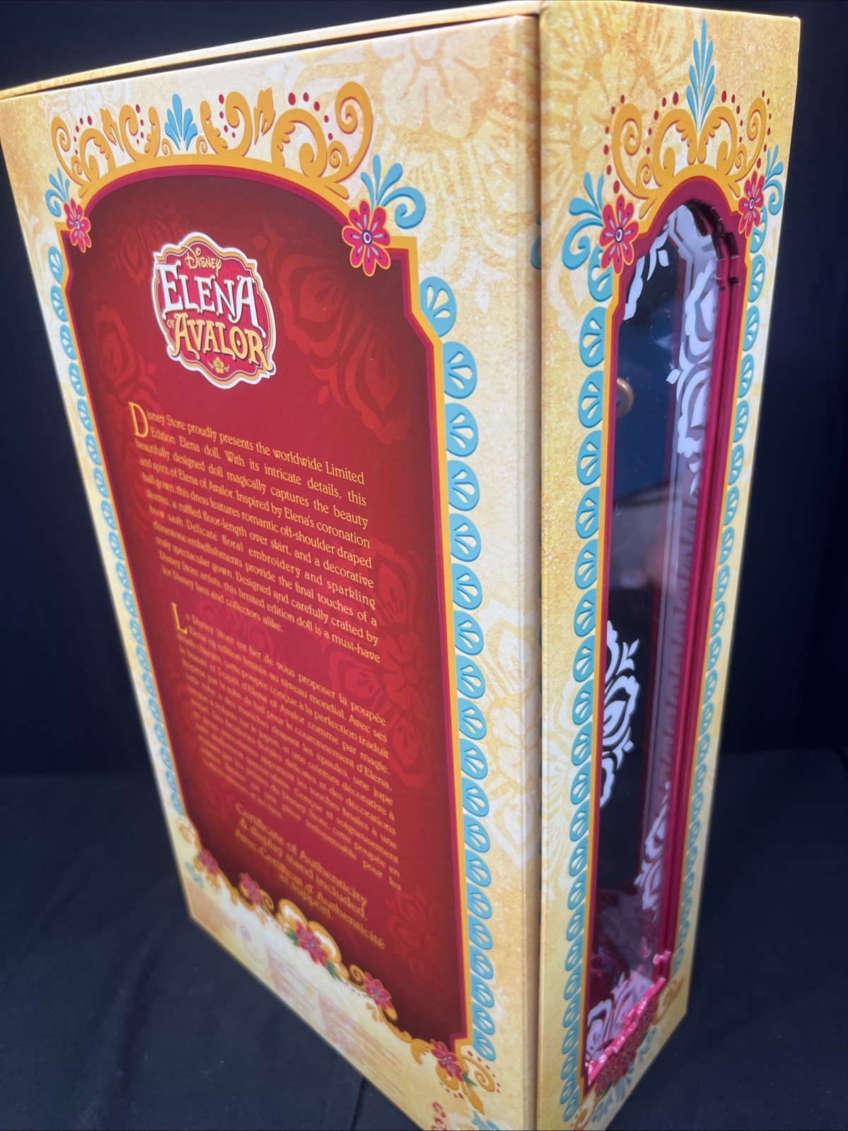 Elena of Avalor Disney Store Limited Edition Doll 17” LE #4417 Of 6000