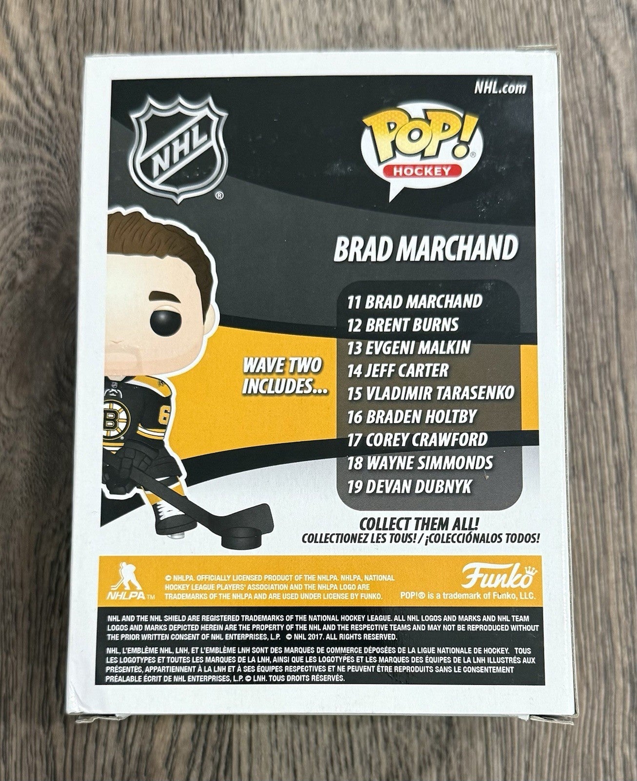 Funko Pop! NHL Hockey - Boston Bruins: Brad Marchand #11 Vaulted See Photos