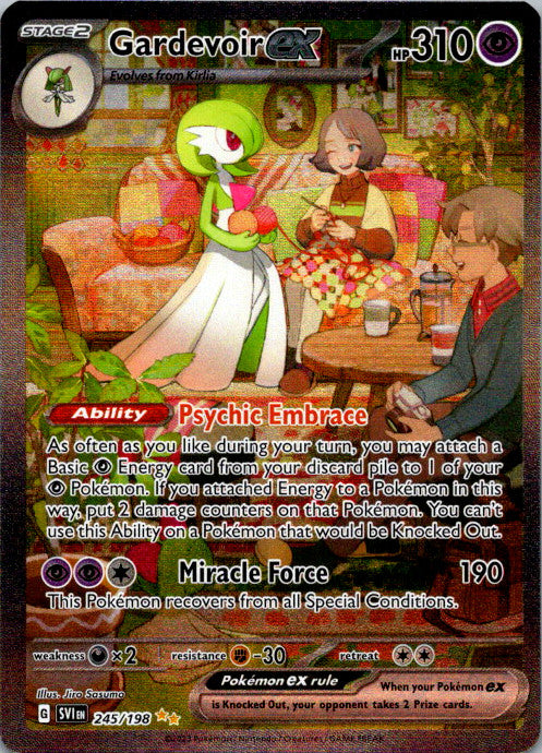 Gardevoir ex Special Illustration Rare SV01: Scarlet & Violet Base Set 245/198 N