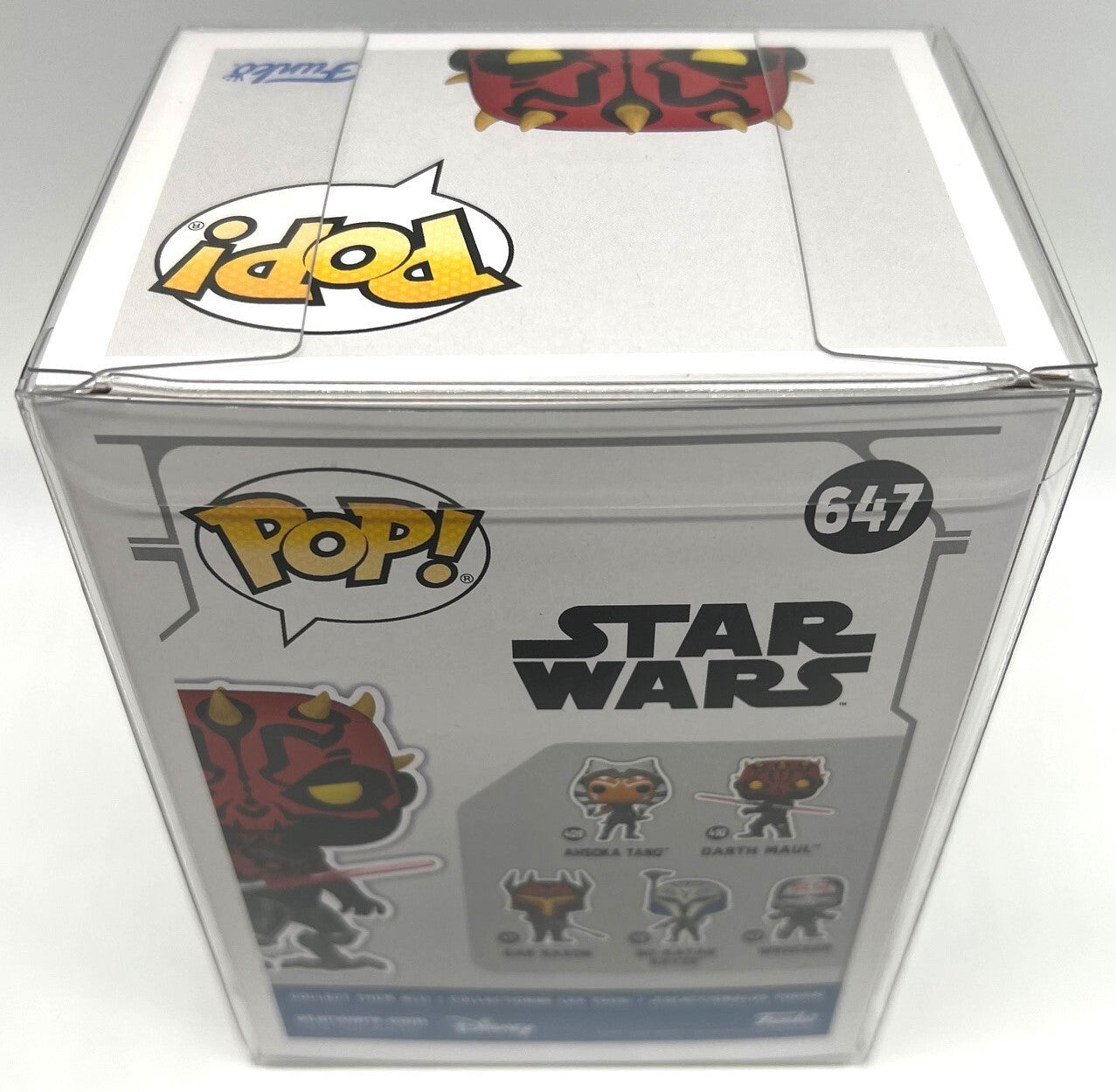Funko Pop! Star Wars Dark Maul #647 NYCC 2023 Limited Edition with Protector