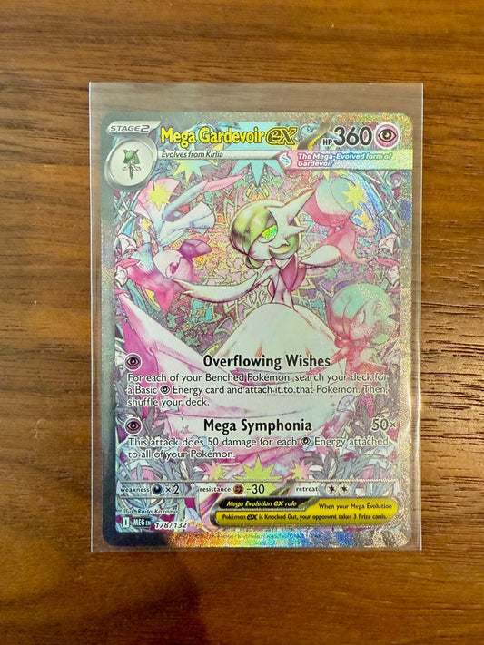Mega Gardevoir ex 178/132 Me01: Mega Evolution Holo - SIR, Freshly pulled