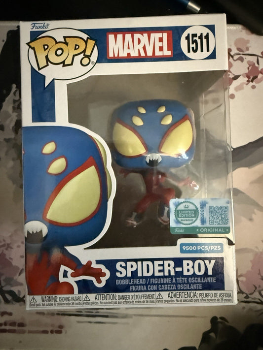 Funko Pop! Marvel Spider-Man Spider-Boy #1511 Target Exclusive LE 9500 Pcs