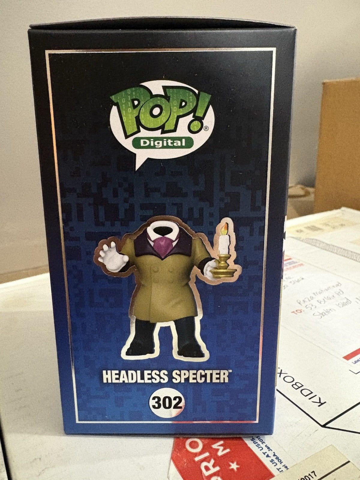 Funko POP! Digital #302 Scooby Doo Headless Specter Legendary LE1900 W/Protector