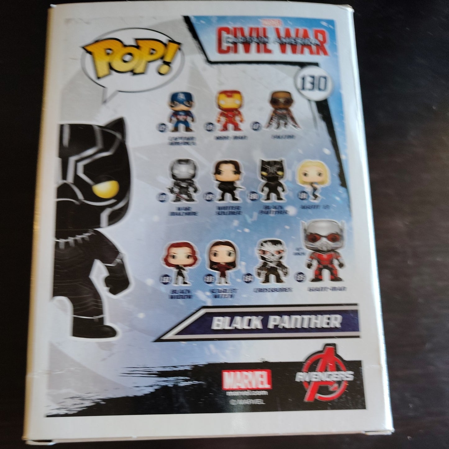 Funko Pop! Vinyl: Marvel - Black Panther #130