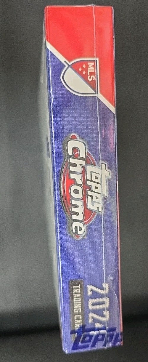 2024 Topps Chrome MLS Soccer Factory Sealed Hobby Box