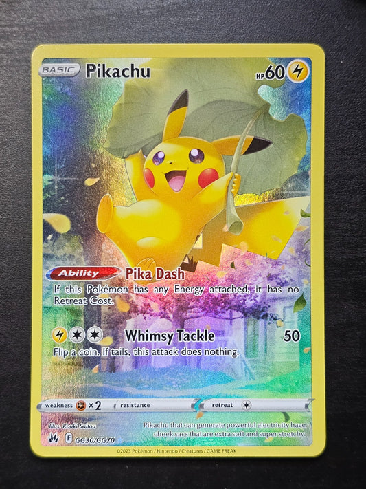 Pikachu GG30/GG70 - Pokemon Crown Zenith Galarian Gallery