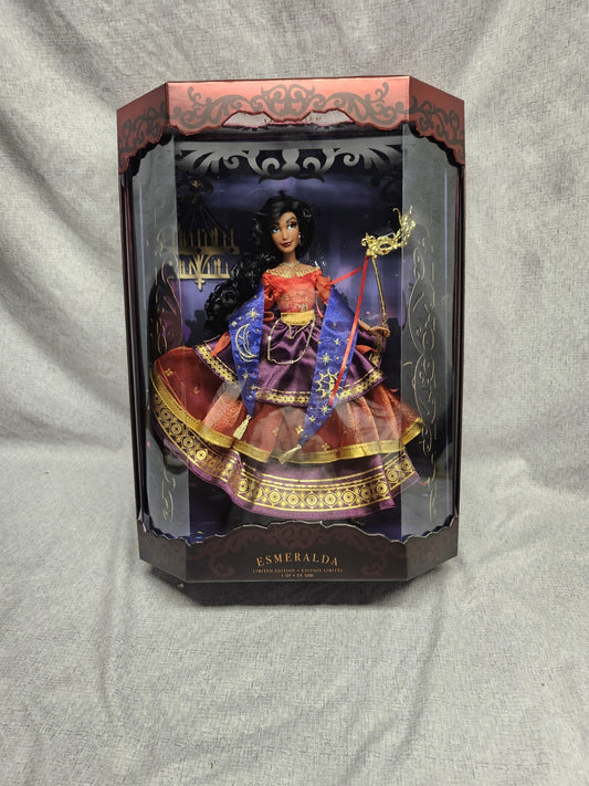 Disney Designer Midnight Masquerade Collection Esmeralda Limited Edition Doll