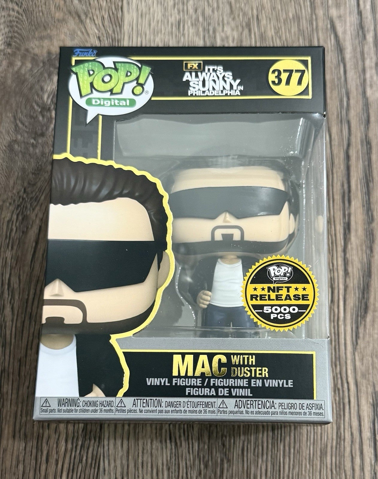 Funko Pop! Digital It’s Always Sunny In Philadelphia Mac With Duster #377 LE5000