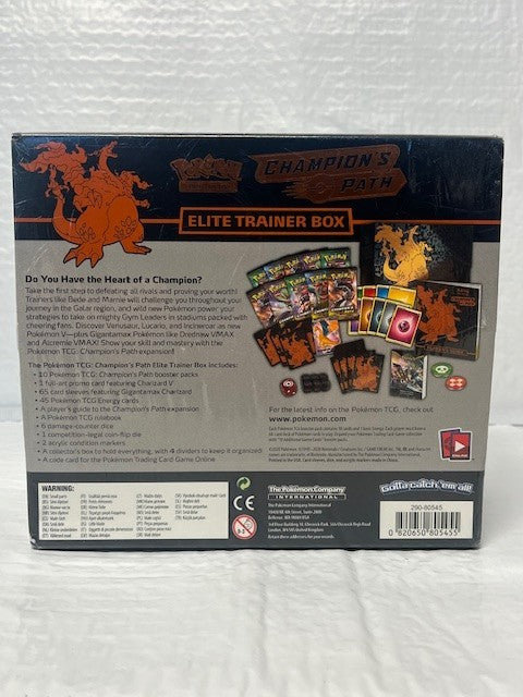 Pokemon Champions Path Elite Trainer Box ETB TCG Factory Sealed
