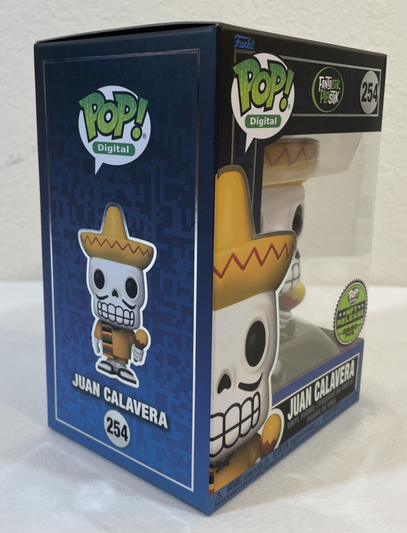 Funko Pop! Vinyl: Digital Fantastik Plastik Juan Calavera #254 w/Protector