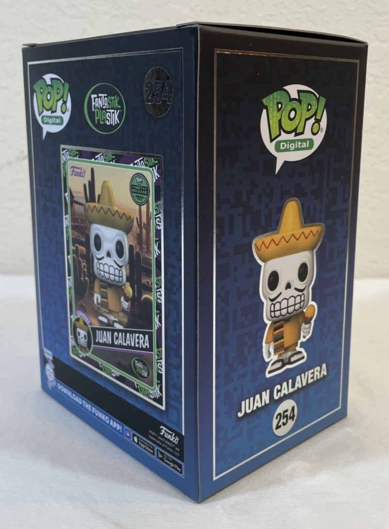 Funko Pop! Vinyl: Digital Fantastik Plastik Juan Calavera #254 w/Protector