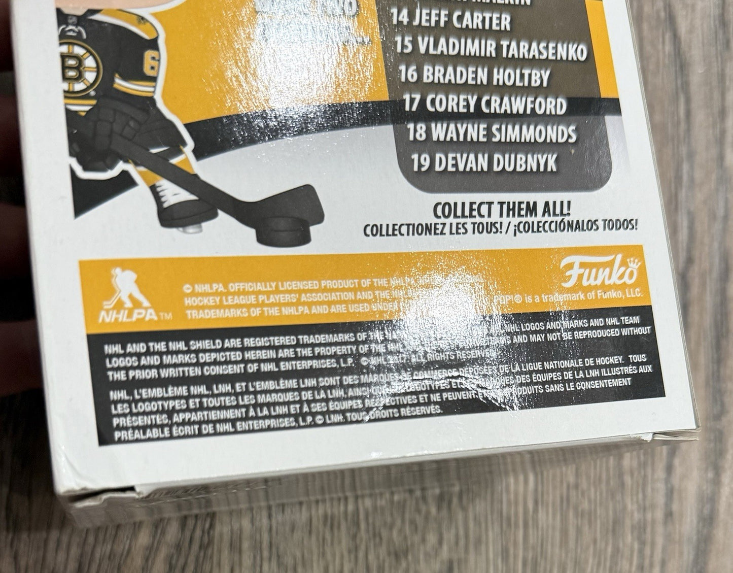 Funko Pop! NHL Hockey - Boston Bruins: Brad Marchand #11 Vaulted See Photos