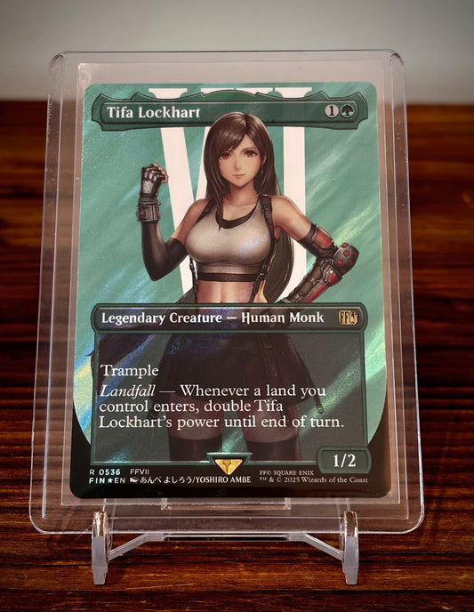 Magic The Gathering MTG Final Fantasy #536 Tifa Lockhart Surge Foil