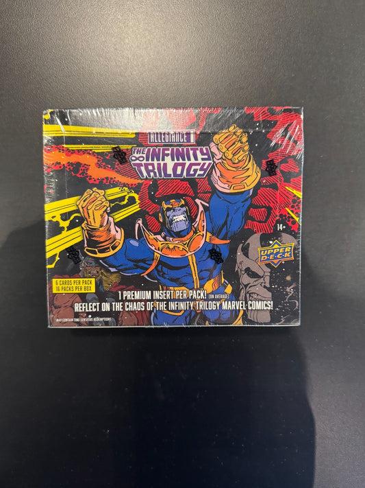 2023 Upper Deck MARVEL ALLEGIANCE: THE INFINITY TRILOGY Factory Sealed HOBBY BOX