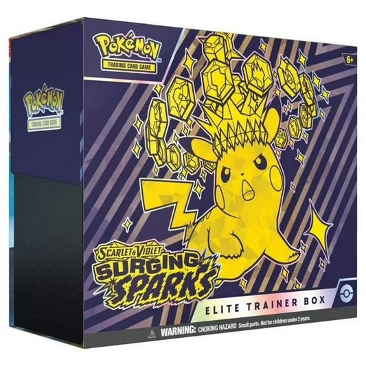 Pokemon TCG Surging Sparks Elite Trainer Box - SV08 Factory Sealed