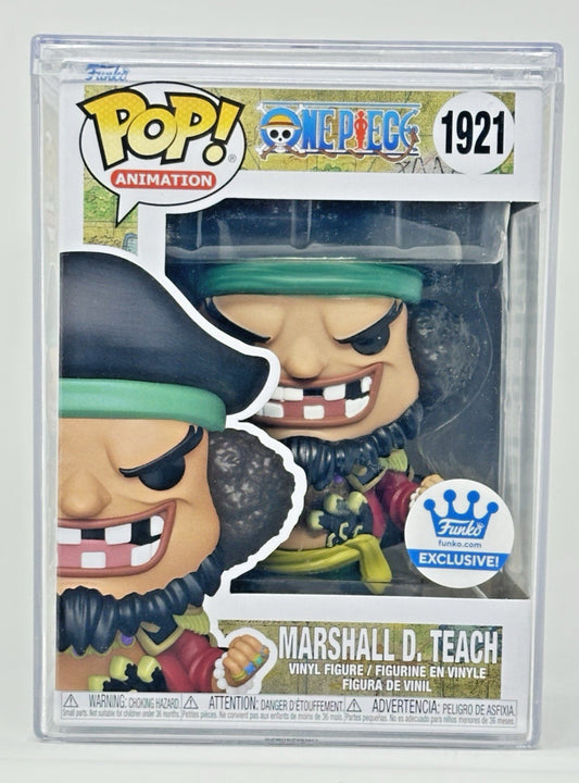 Funko Pop! One Piece – Marshall D. Teach #1921 w/ Premium UV Protector – New