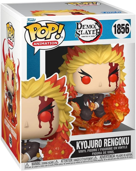 Funko Pop Premium Demon Slayer: Kyojuro Rengoku Flame Breathing 9th Form Figure