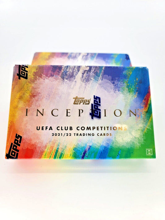Topps 2021-22 Inception UEFA Club Competitions Soccer Hobby Box