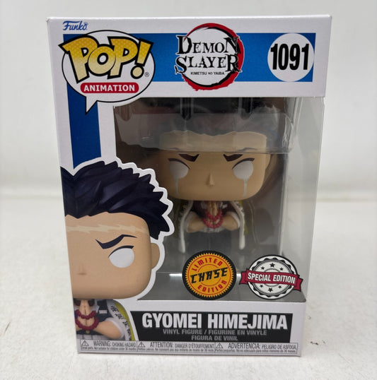 Funko Pop! Gyomei Himejima Demon Slayer Chase Variant Brand New Factory Sealed!