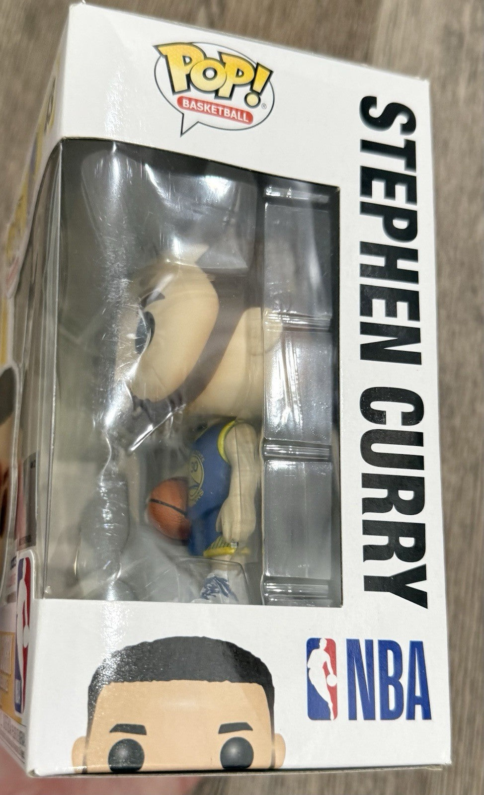 Funko Pop! NBA Golden State Warriors: Stephen Curry #34 Fanatics BOX DAMAGE