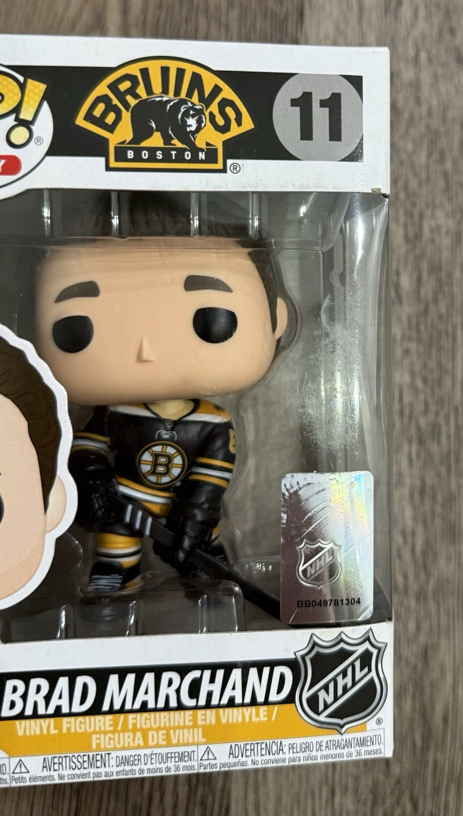 Funko Pop! NHL Hockey - Boston Bruins: Brad Marchand #11 Vaulted See Photos