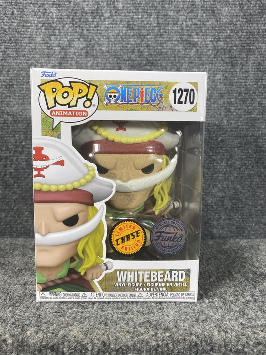 Funko Pop! One Piece CHASE Whitebeard 1270 Figure Limited Edition Funko S.E.