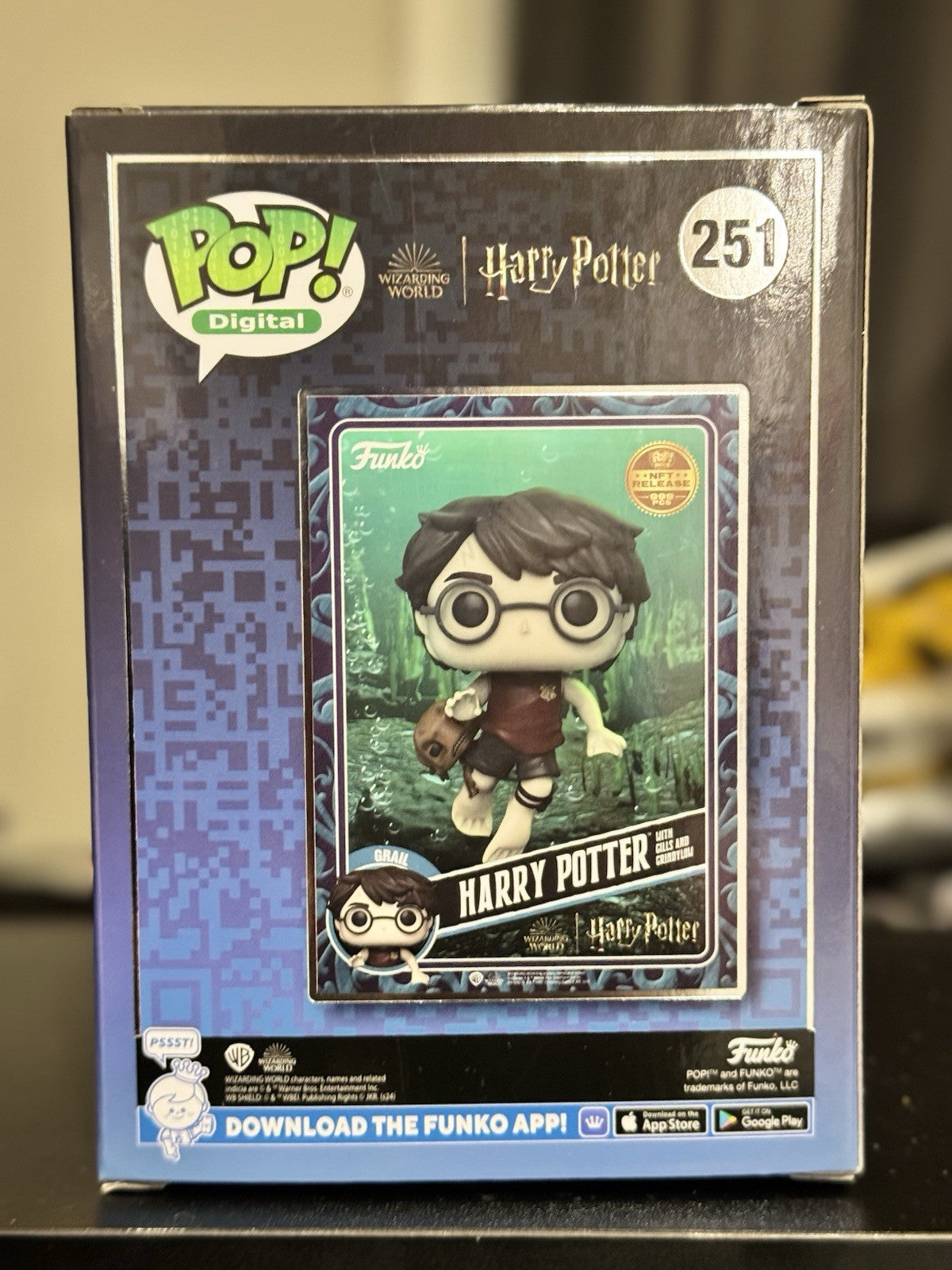 Harry Potter Funko Pop! Digital Release GRAIL Out Of 999